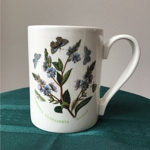 Portmeirion Botanic Garden Mug‎ Veronica Chamaedrys Speedwell Butterfly F…